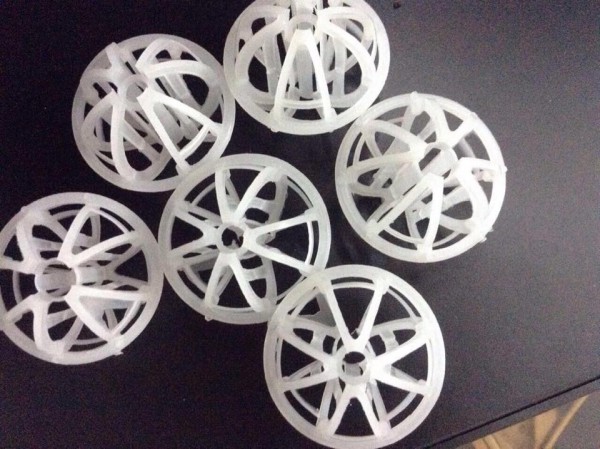 Giá Thể Vi Sinh Dạng Cầu D50 (Trắng)